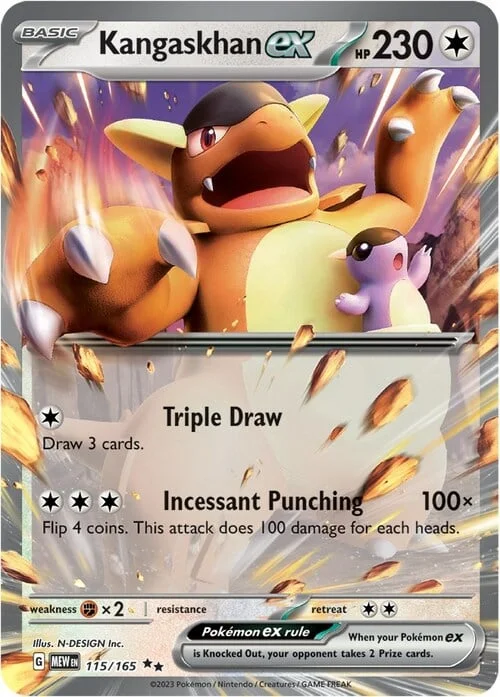 Kangaskhan ex — 151
