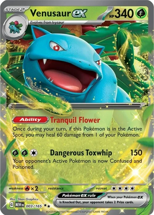 Venusaur ex — 151