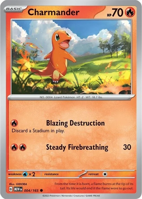 Charmander — 151