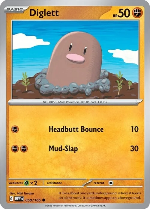 Diglett — 151