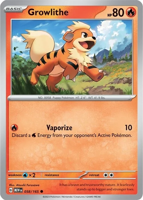 Growlithe — 151