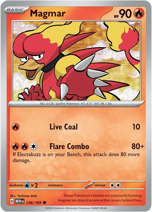 Magmar — 151