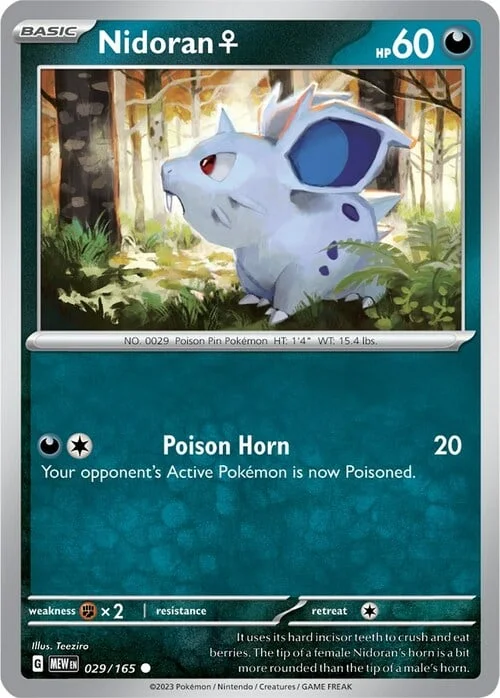 Nidoran ♀ — 151