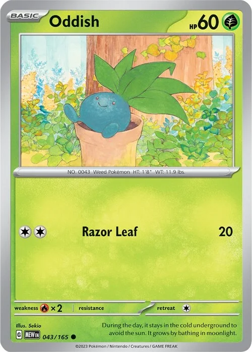 Oddish — 151