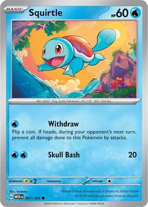Squirtle — 151