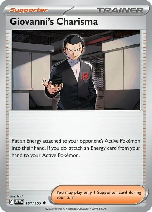 Giovanni's Charisma — 151