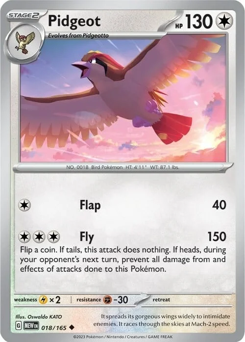Pidgeot — 151