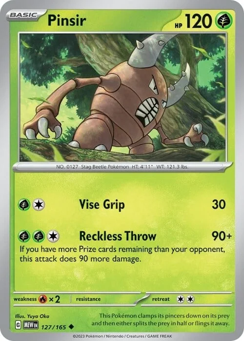 Pinsir — 151