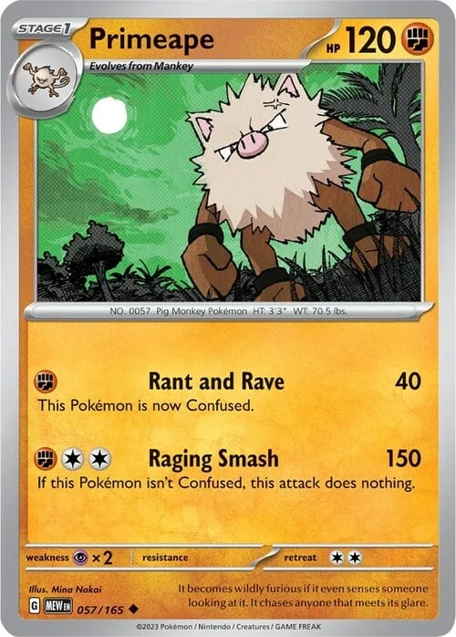 Primeape — 151