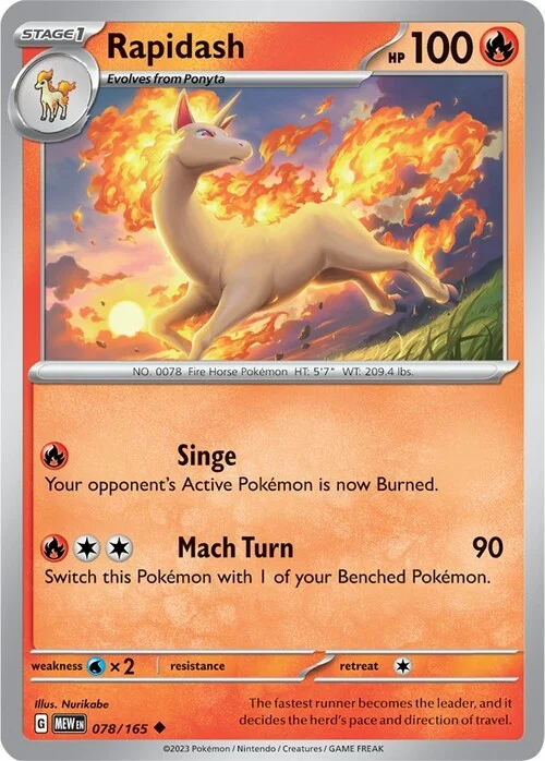 Rapidash — 151