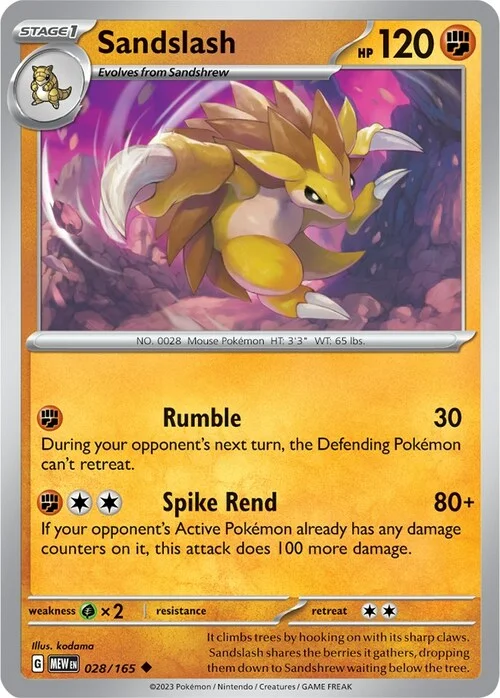 Sandslash — 151