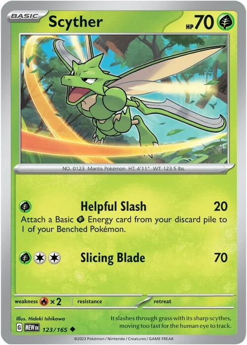 Scyther — 151