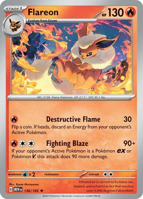 Flareon — 151