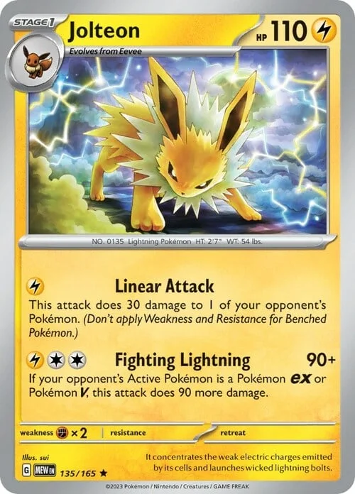 Jolteon — 151