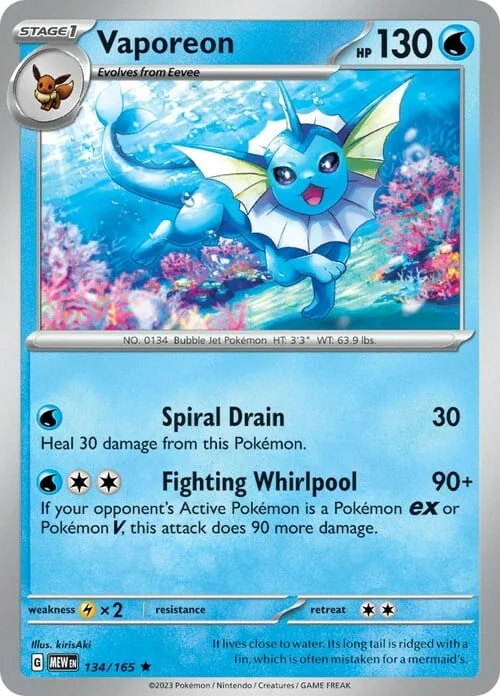 Vaporeon — 151