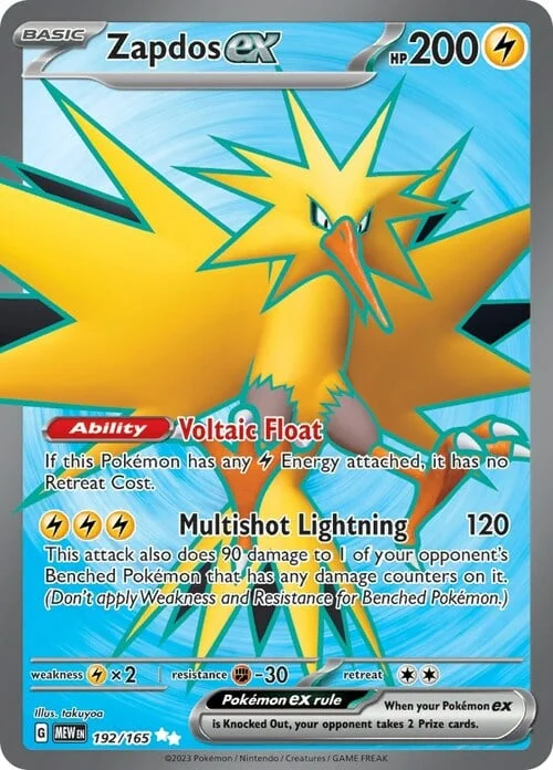 Zapdos ex — 151