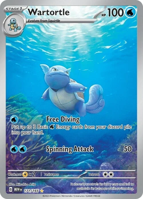 Wartortle — 151