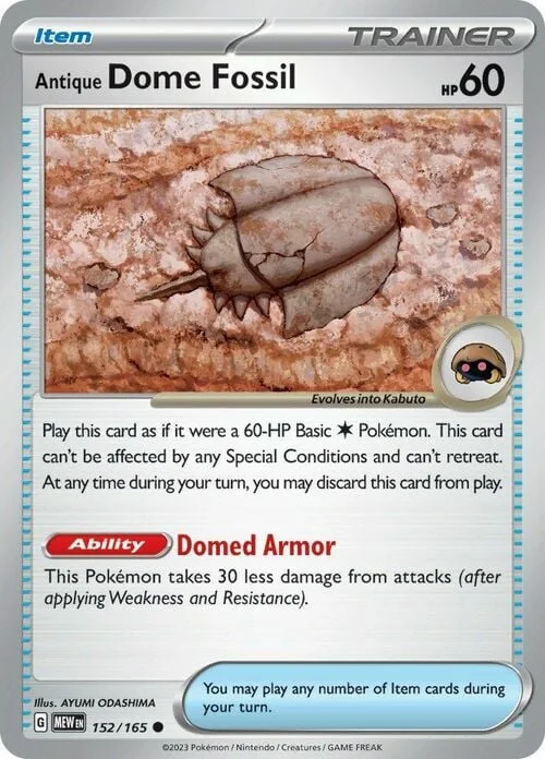 Antique Dome Fossil — 151