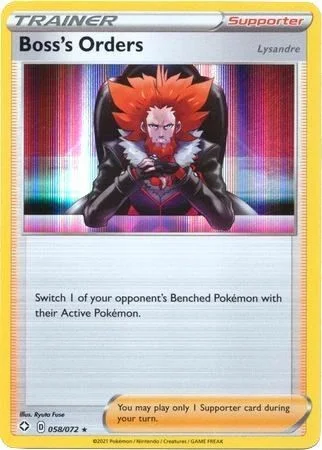 Boss's Orders - Lysandre — Theme Deck & Blisters Exclusives