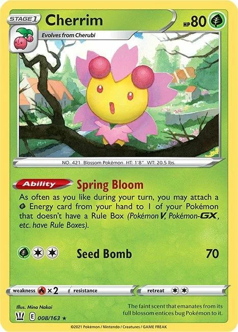 Cherrim — Theme Deck & Blisters Exclusives