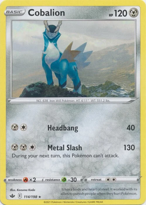 Cobalion — Theme Deck & Blisters Exclusives