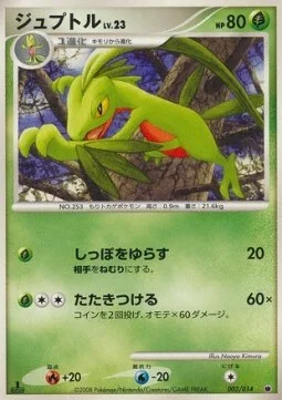 Grovyle Lv.23 — Giratina Half Deck