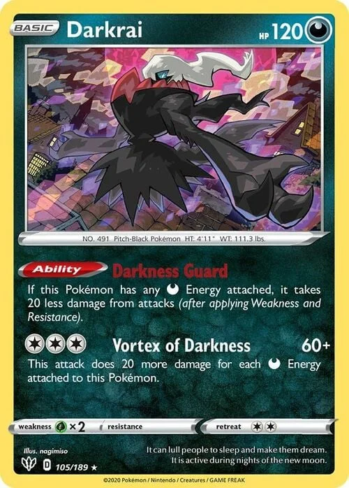 Darkrai — Theme Deck & Blisters Exclusives