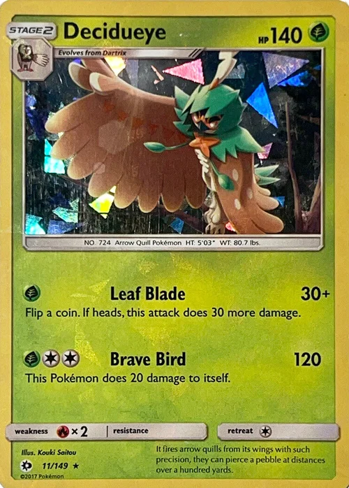 Decidueye — Theme Deck & Blisters Exclusives