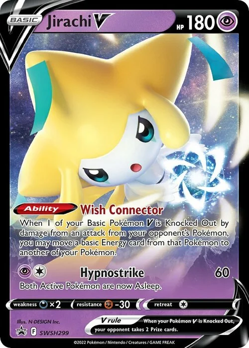 Jirachi V — SWSH Black Star Promos