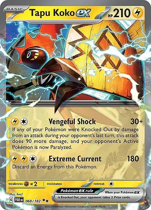 Tapu Koko ex — Paradox Rift
