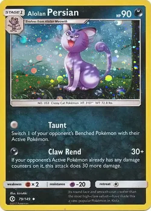 Alolan Persian — Theme Deck & Blisters Exclusives