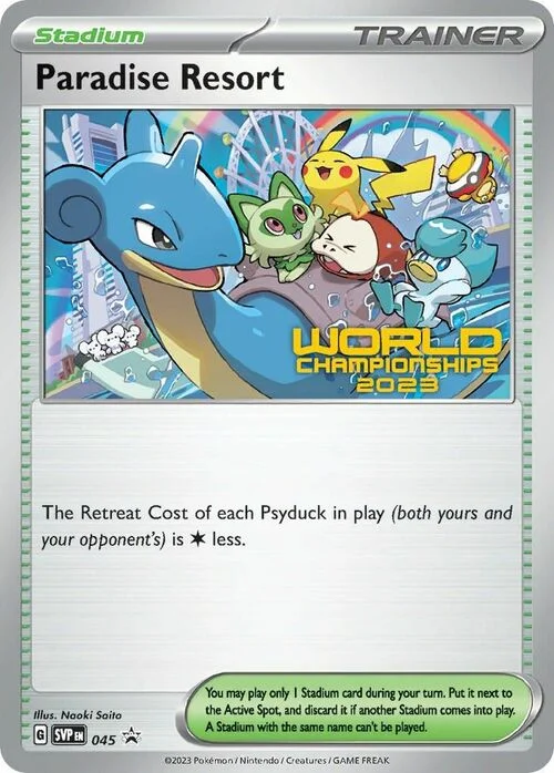 Paradise Resort — SV Black Star Promos