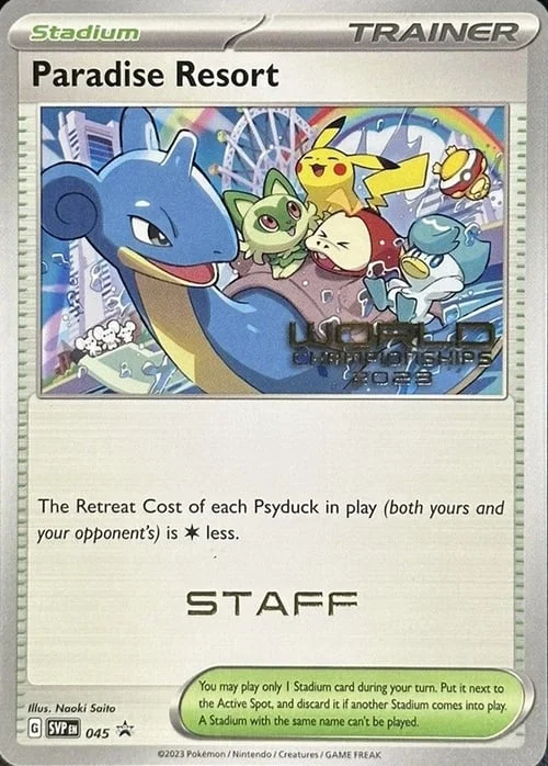 Paradise Resort — SV Black Star Promos
