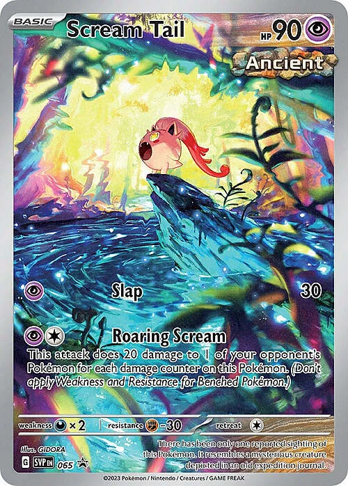 Scream Tail — SV Black Star Promos