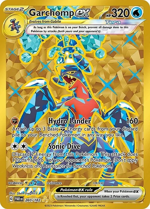 Garchomp ex — Paradox Rift