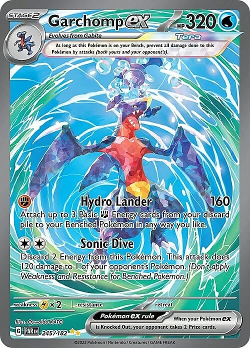 Garchomp ex — Paradox Rift