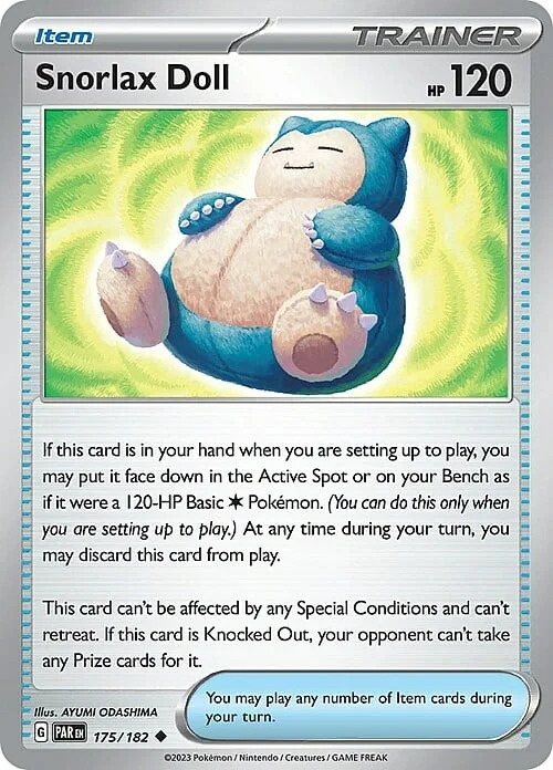 Snorlax Doll — Paradox Rift