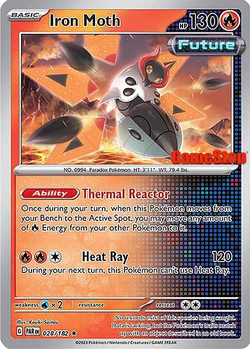 Iron Moth — SV Black Star Promos