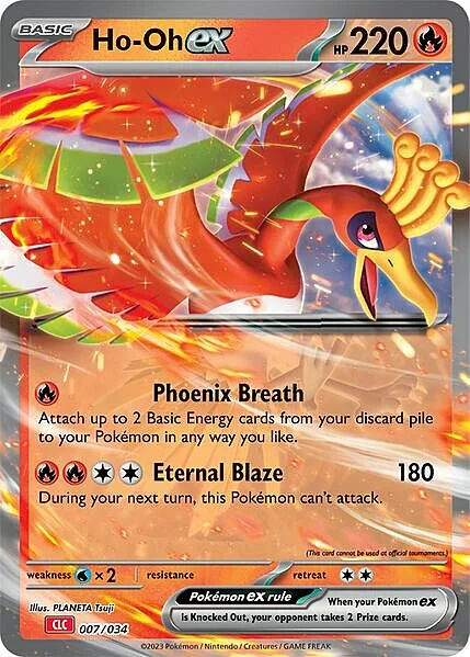 Ho-Oh ex — Pokémon TCG Classic: Charizard & Ho-Oh ex Deck