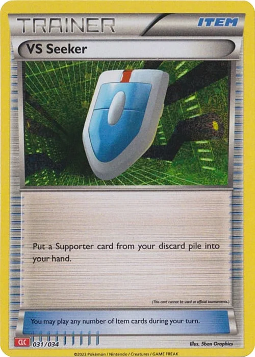 VS Seeker — Pokémon TCG Classic: Charizard & Ho-Oh ex Deck