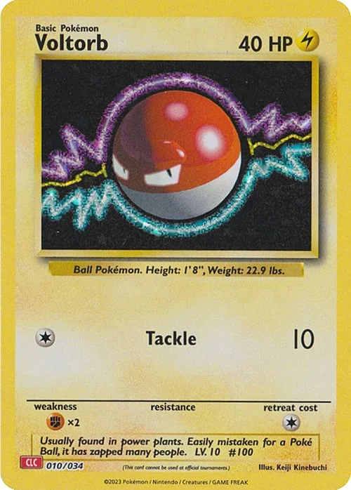 Voltorb — Pokémon TCG Classic: Charizard & Ho-Oh ex Deck