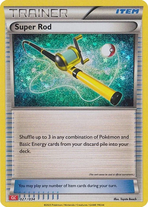 Super Rod — Pokémon TCG Classic: Charizard & Ho-Oh ex Deck