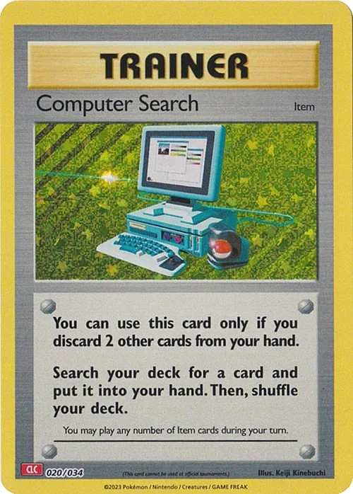 Computer Search — Pokémon TCG Classic: Charizard & Ho-Oh ex Deck