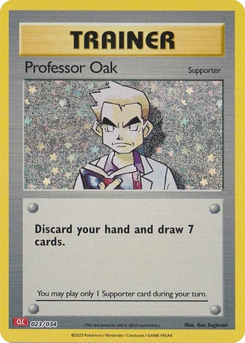 Professor Oak — Pokémon TCG Classic: Charizard & Ho-Oh ex Deck