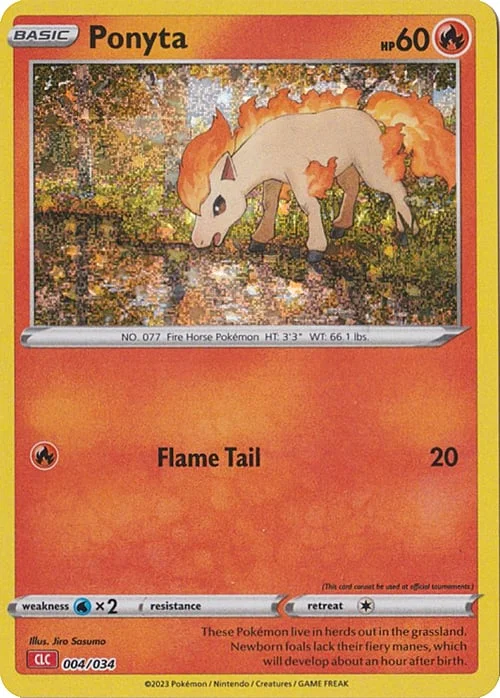 Ponyta — Pokémon TCG Classic: Charizard & Ho-Oh ex Deck