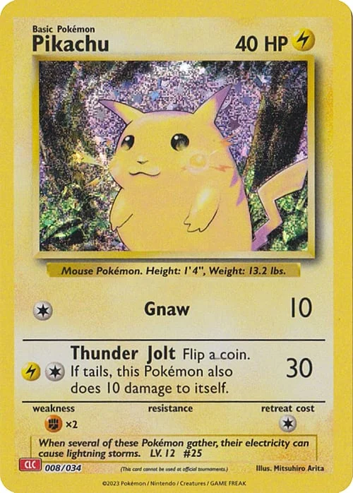 Pikachu — Pokémon TCG Classic: Charizard & Ho-Oh ex Deck