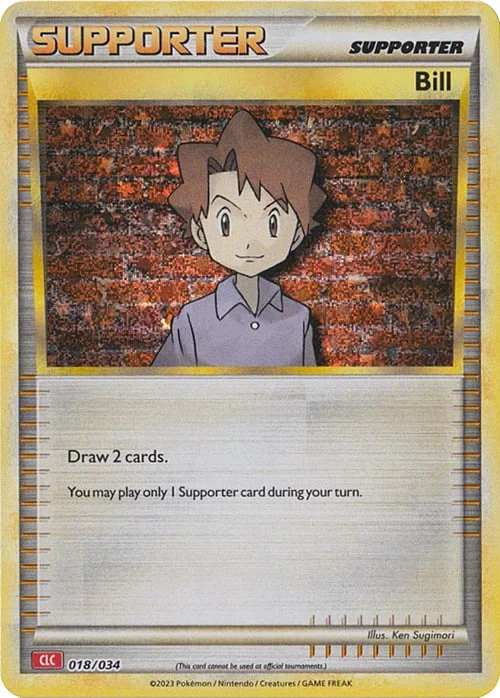 Bill — Pokémon TCG Classic: Charizard & Ho-Oh ex Deck