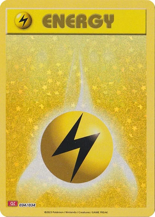 Lightning Energy — Pokémon TCG Classic: Charizard & Ho-Oh ex Deck