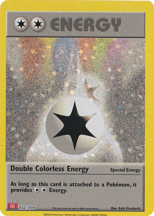Double Colorless Energy — Pokémon TCG Classic: Charizard & Ho-Oh ex Deck