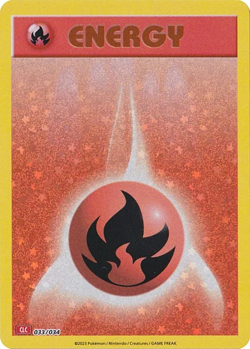 Fire Energy — Pokémon TCG Classic: Charizard & Ho-Oh ex Deck